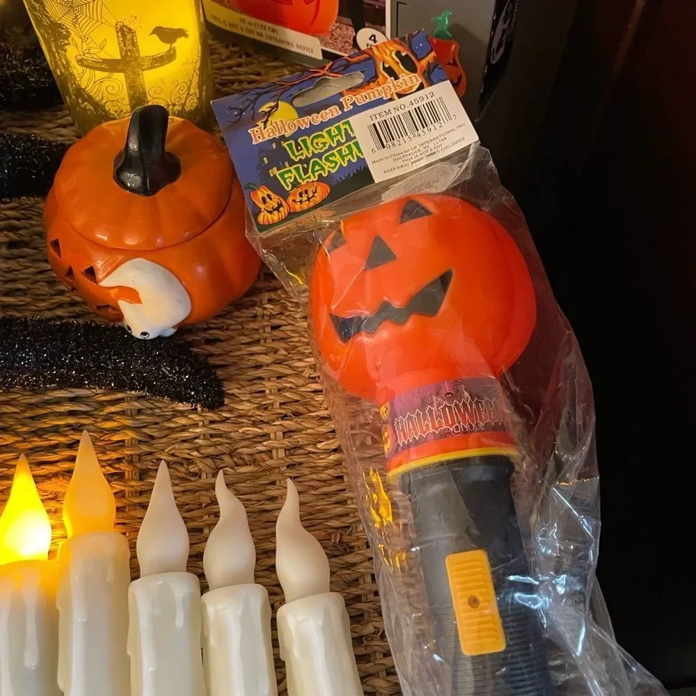 Vintage Halloween Decoration Lot